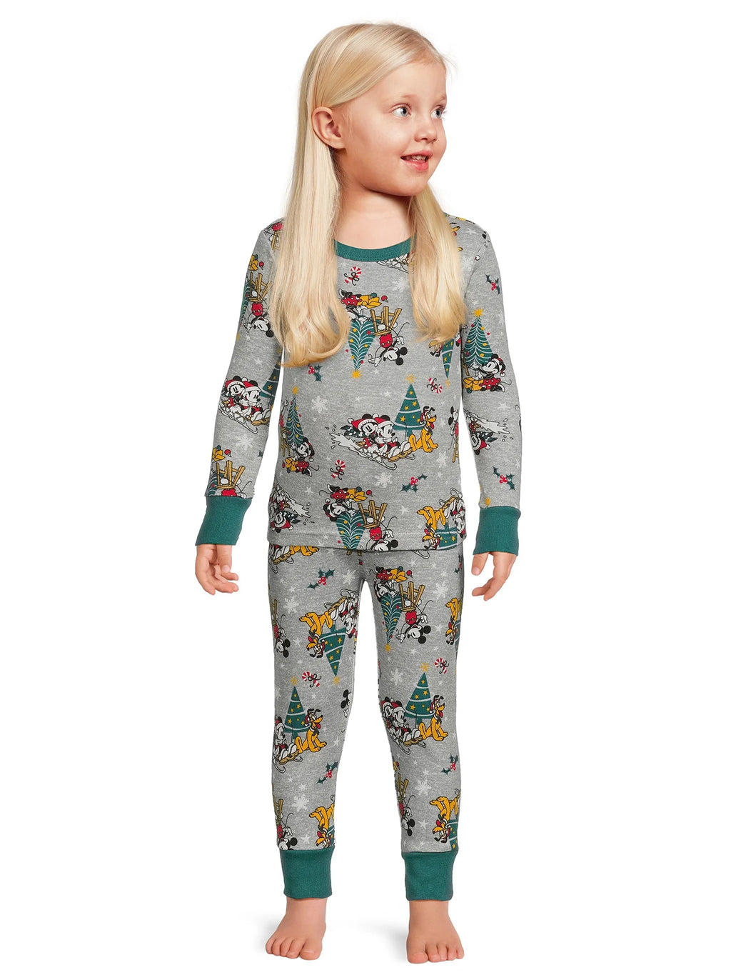 2-Piece Toddler Long Sleeve Pajama Set I5420