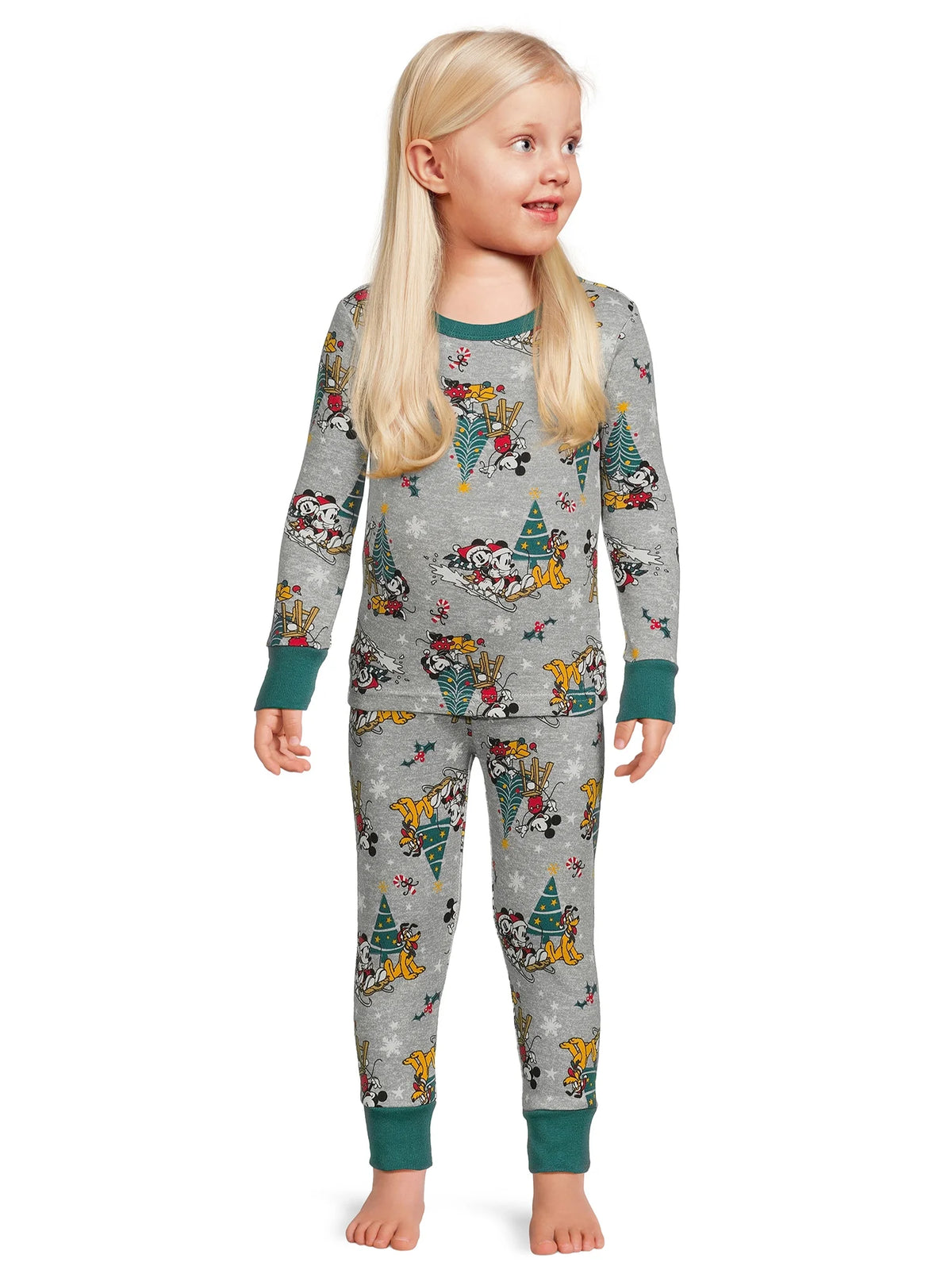 2-Piece Toddler Long Sleeve Pajama Set I5420