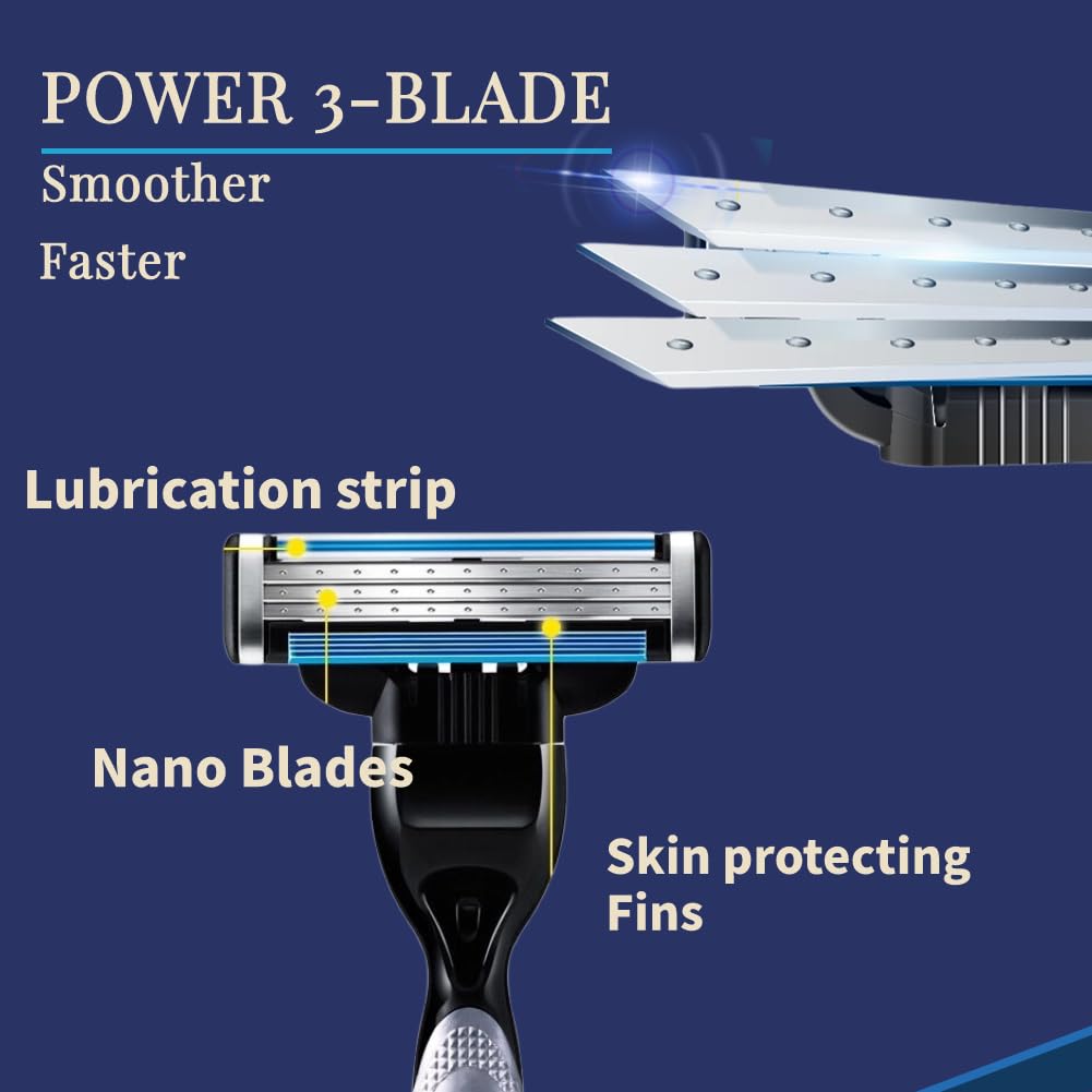 36 Pcs Stainless Steel Razor Blades Refills L548