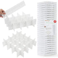 40 Pack White Drawer Dividers Organizer Set H938939
