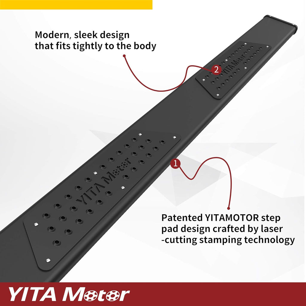 6.5 Inches Aluminum Running Boards Side Steps Nerf Bars B326549