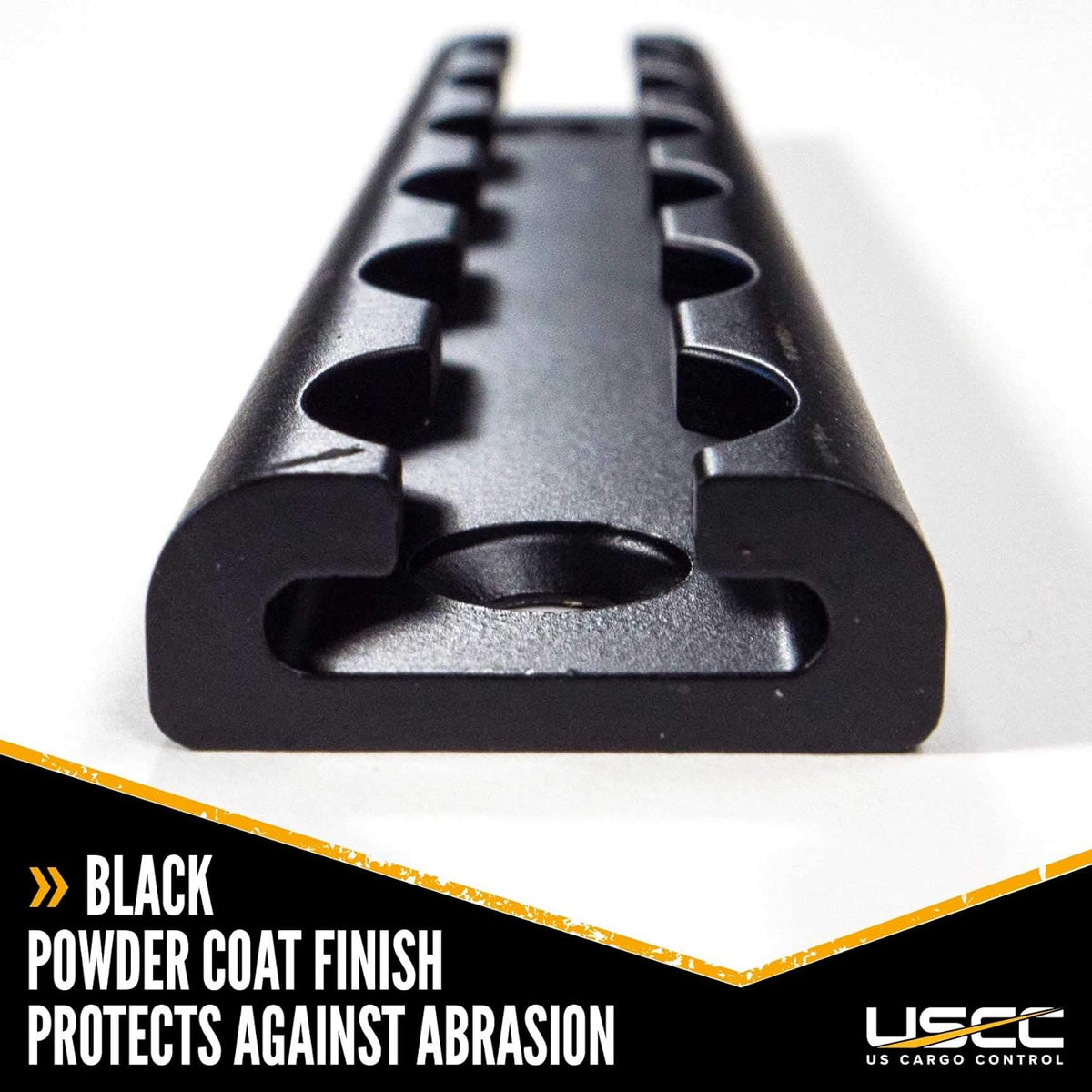 Black L Track 6 Inch Length 4 Pack O2625