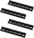 Black L Track 6 Inch Length 4 Pack O2625