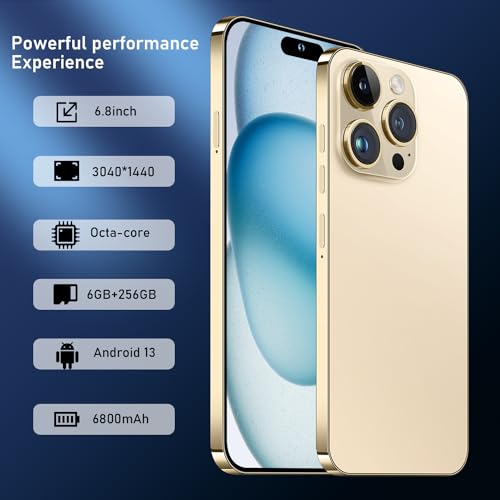 6+256GB Unlocked Android Smartphone, 5G, Purple H725