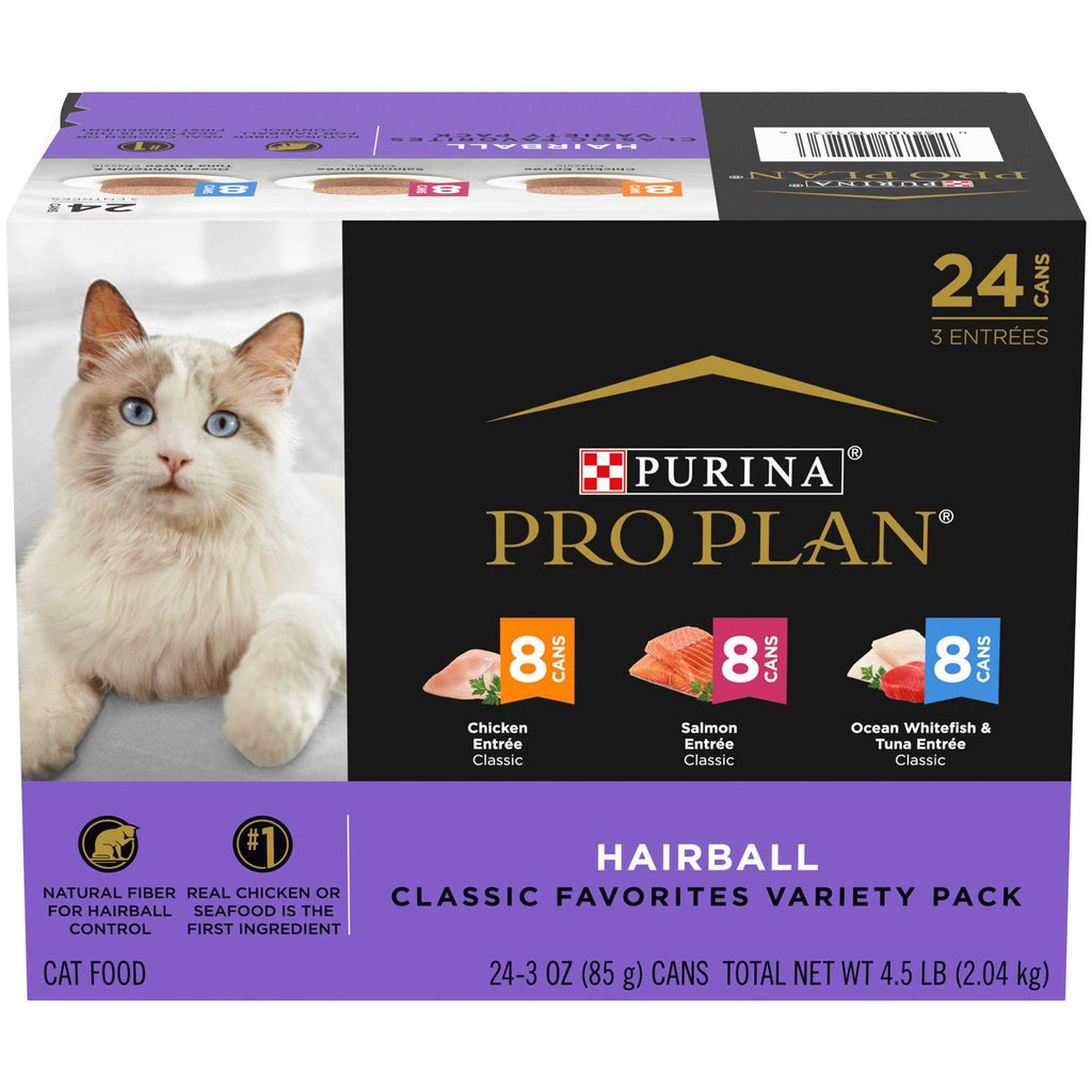 Hairball Control Wet Cat Food Variety Pack O9727