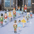 12 Pcs Christmas Nutcracker Yard Signs with Stakes P2832