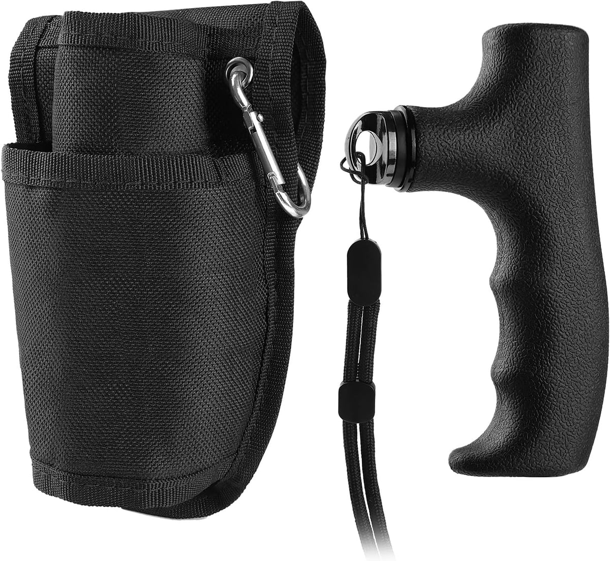 Monopod Handle Adapter Walking Stick Cane Handle with Waist Bag Set S4544