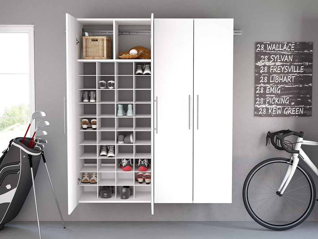 White Storage Cabinet C2341