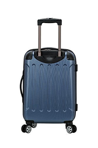 Blue Hardside Expandable Luggage with Spinner Wheels, Carry-On 20-Inch H3372