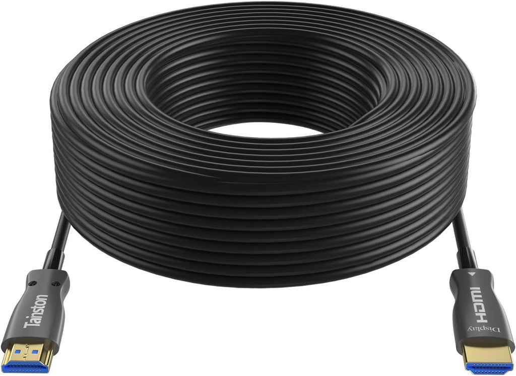Fiber Optic HDMI Cable 50 ft 18Gbps 4K 60Hz HDR D243497