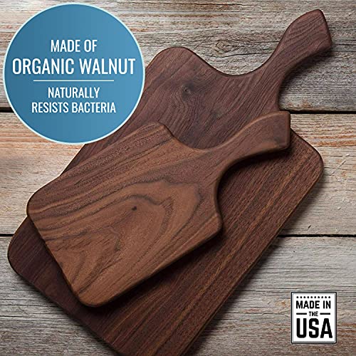 Dark Walnut Wood Cutting Board, 16 x 8 H191941