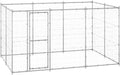 Galvanized Steel Outdoor Dog Kennel 78.1 ft2 C2669