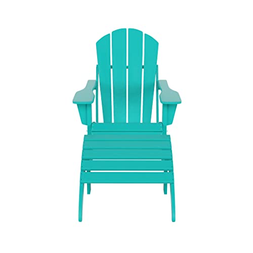 Teak Adirondack Chair Ottoman Set of 2 PCS O560