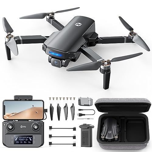 GPS Drone with 4K UHD Camera, Foldable FPV RC Quadcopter with Brushless Motor W174619