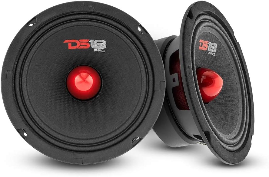 6.5 Midrange Car Door Speakers 480W Max 8 Ohms (2 Speakers) V1491