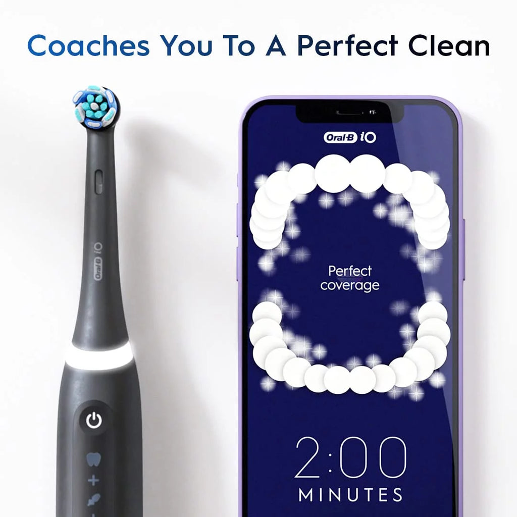 Black Electric Toothbrush with 3 Brush Head E913