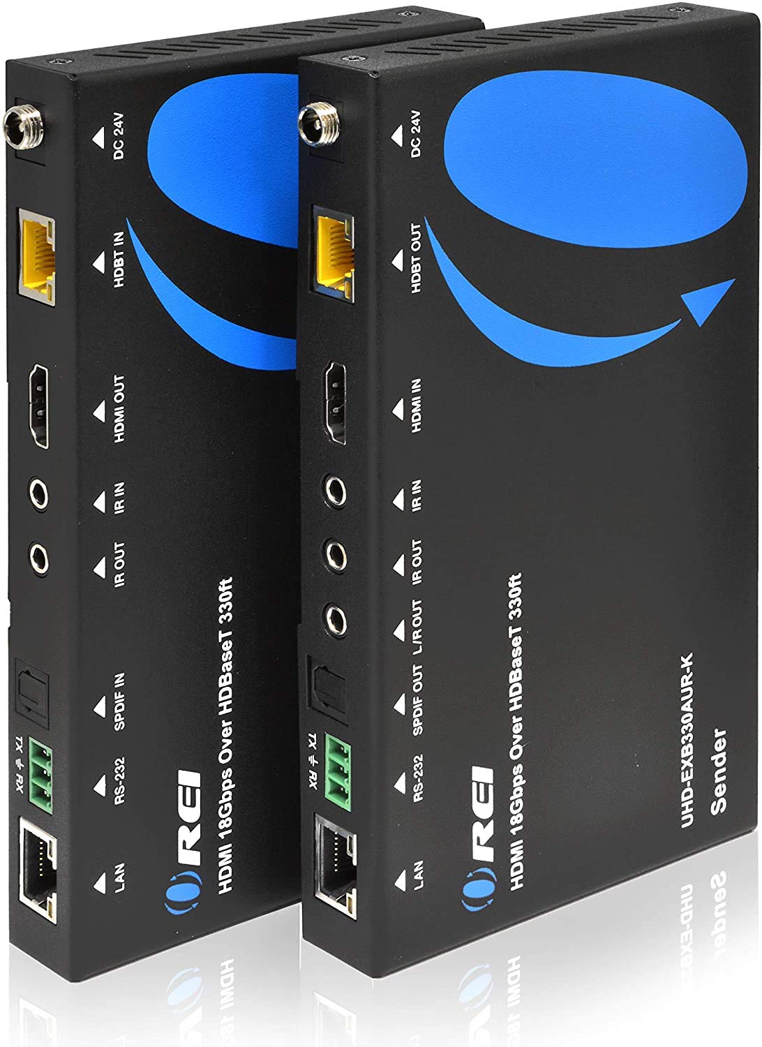 4K HDMI Extender Balun Over Single CAT5e/6/7 Cable H77212