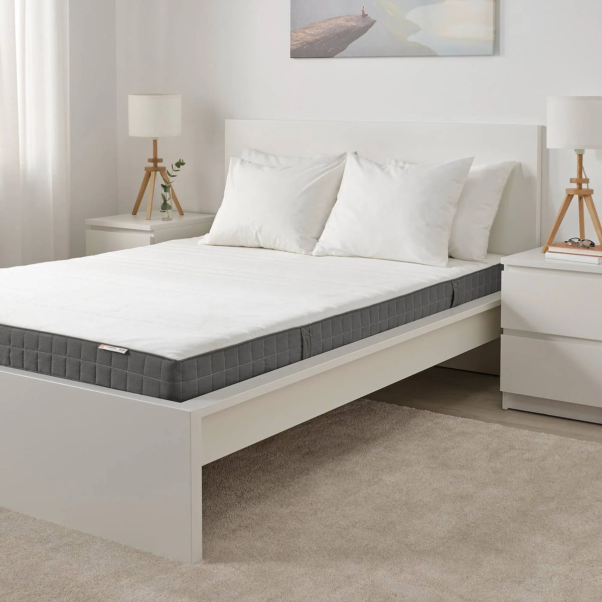 Firm Dark Gray Full Foam Mattress C359