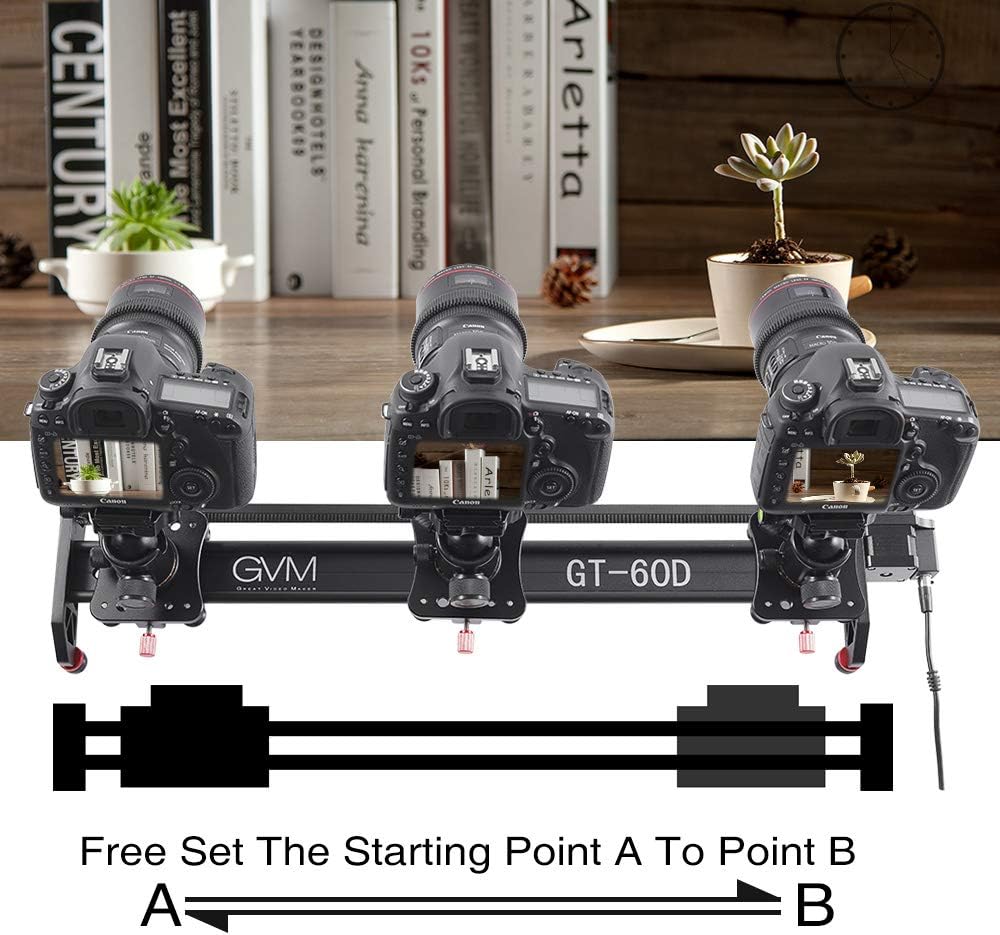 Motorized Camera Slider Video Rail Track Dolly with Controller Q78614