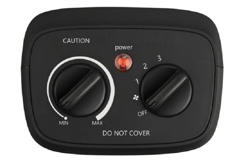 Black Ceramic Electric Space Heater D763112