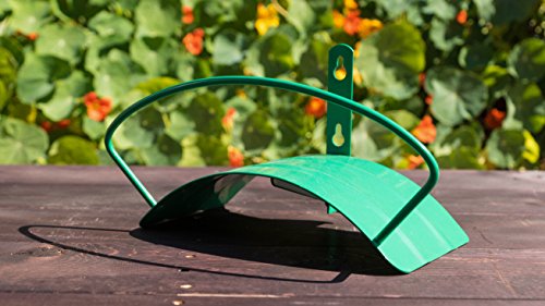 Wall Mount Deluxe Hose Hanger, 5/8", Weathered Verdigris Finish D778181
