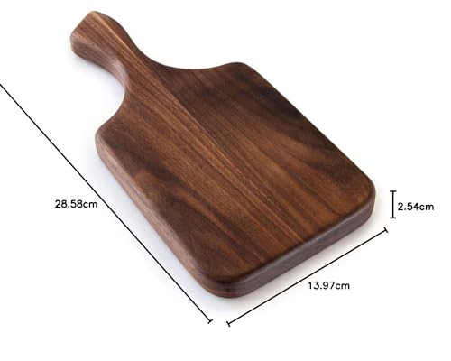 Dark Walnut Wood Cutting Board, 16 x 8 H191941