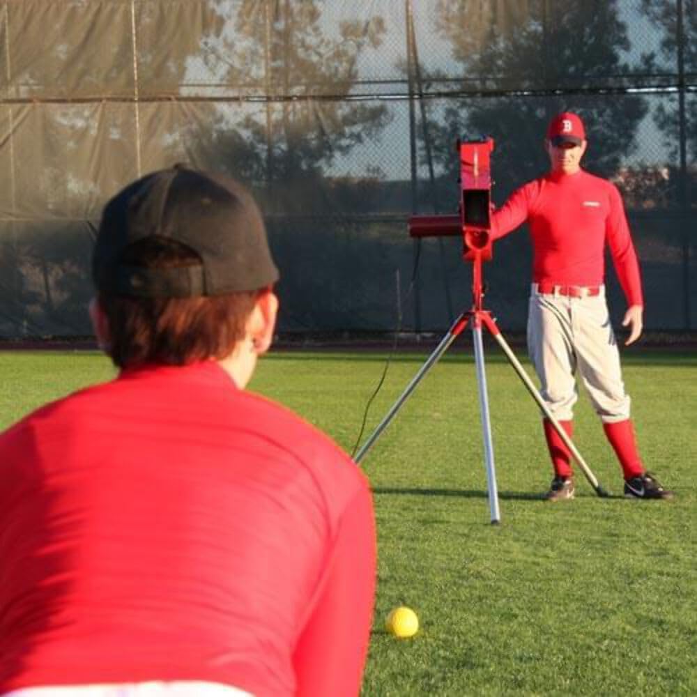 Softball Pitching Machine with 9 Ball Automatic Feeder F13551