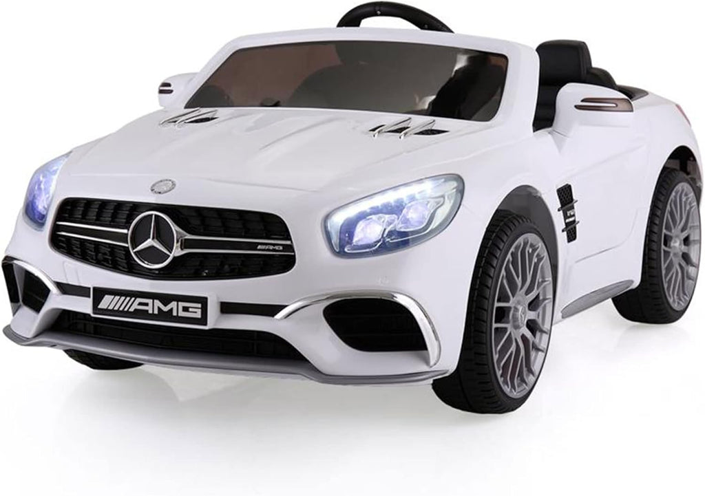 12V Kids Ride On Car with Remote Control in White O314347