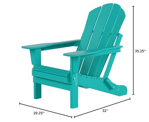 Teak Adirondack Chair Ottoman Set of 2 PCS O560
