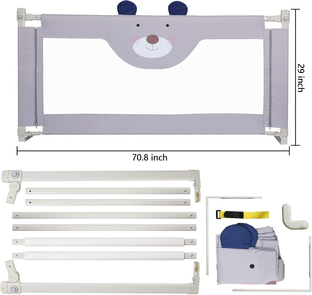 Collapsible Bed Rails for Toddlers H8863