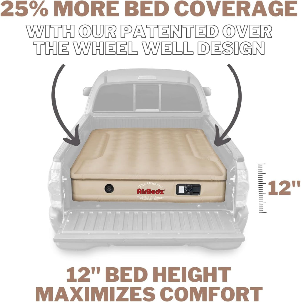 Truck Bed Air Mattress 8ft Full Size Tan X6569
