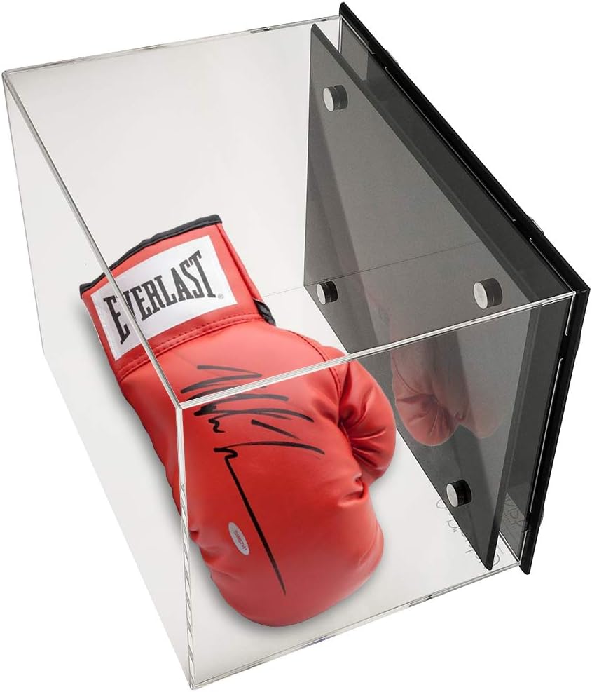 Black Base Boxing Glove Display Case J298276