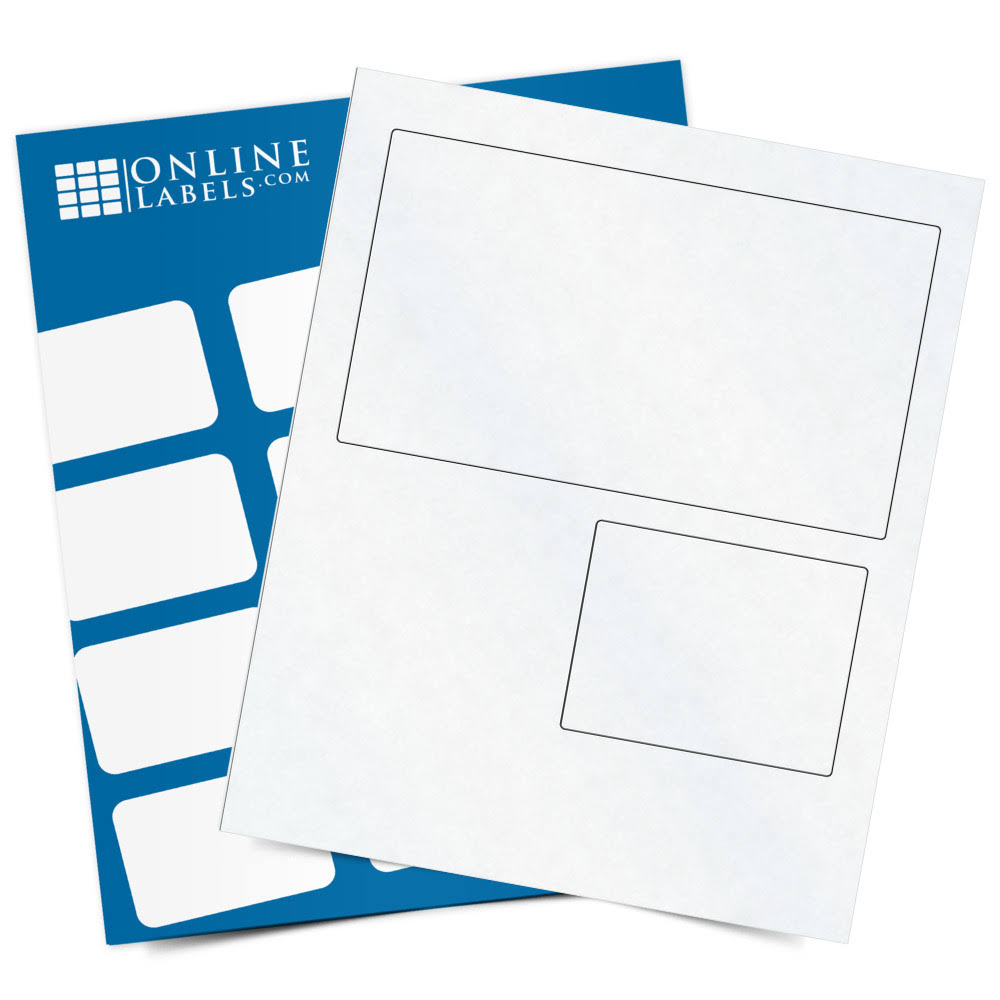 Clear Matte Shipping Labels E3480