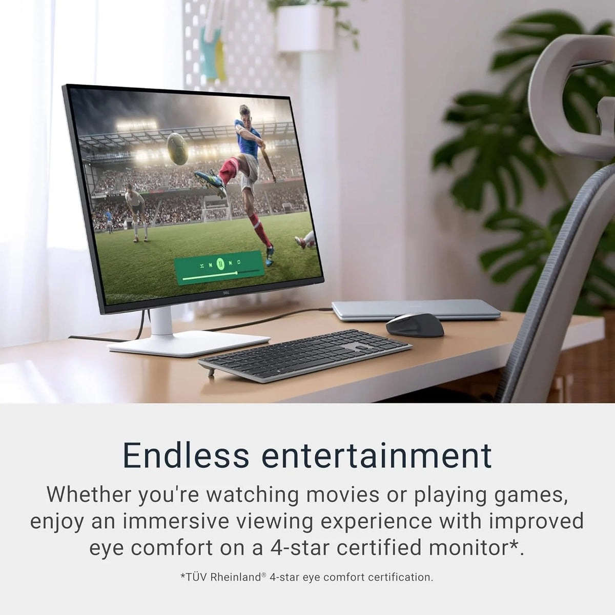 27" 4K UHD 120Hz IPS Anti-glare Computer Display Ash White M681