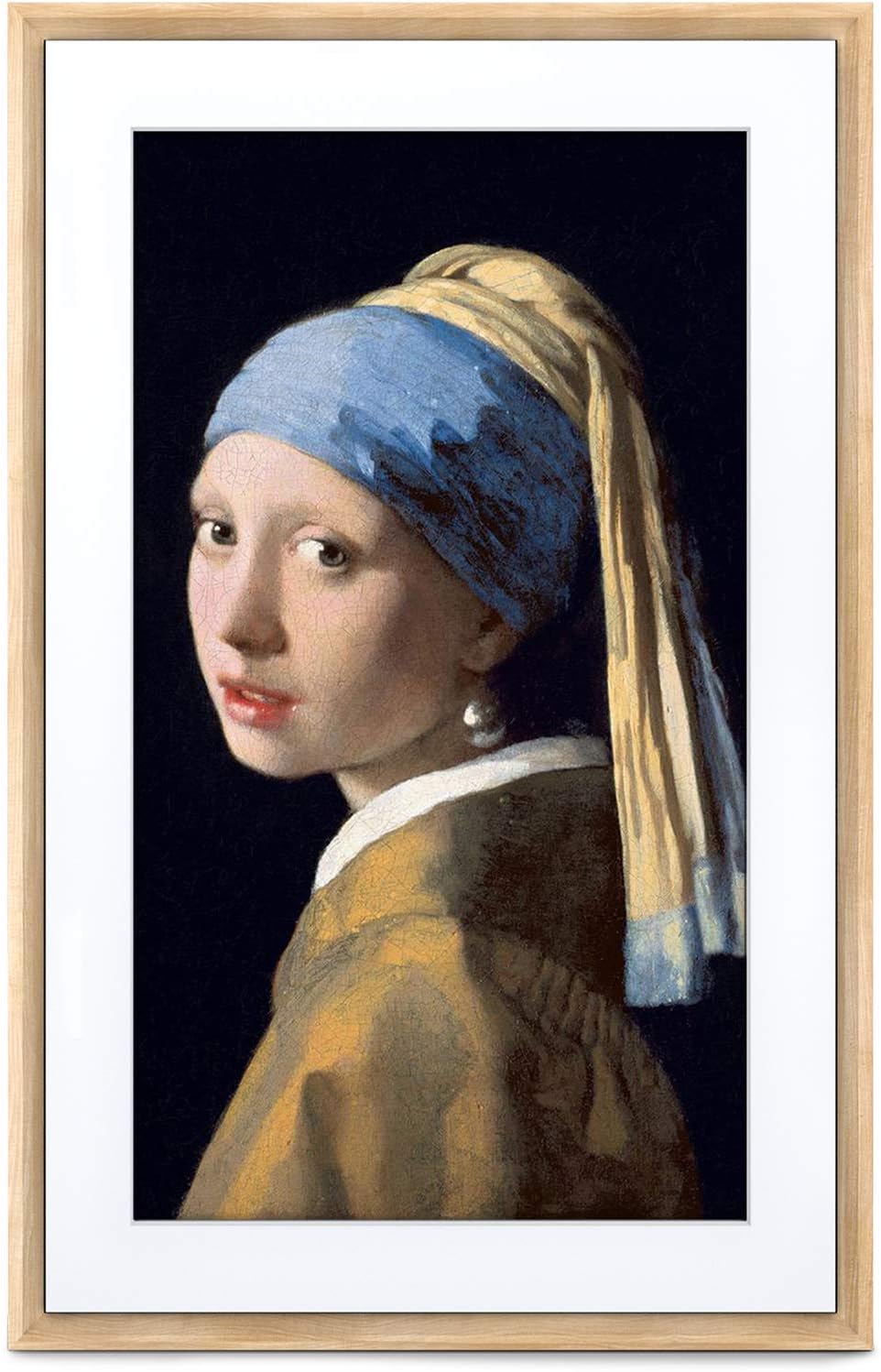 16X24 Dark Wood Frame Digital Canvas K761945
