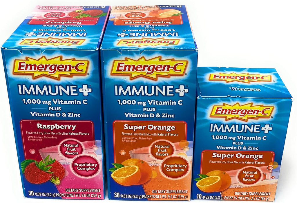 Super Orange and Raspberry Dietary Supplement Fizzy Drink Mix Powder K571