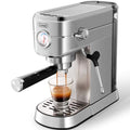 Beige Espresso Machine with Milk Frother X9498
