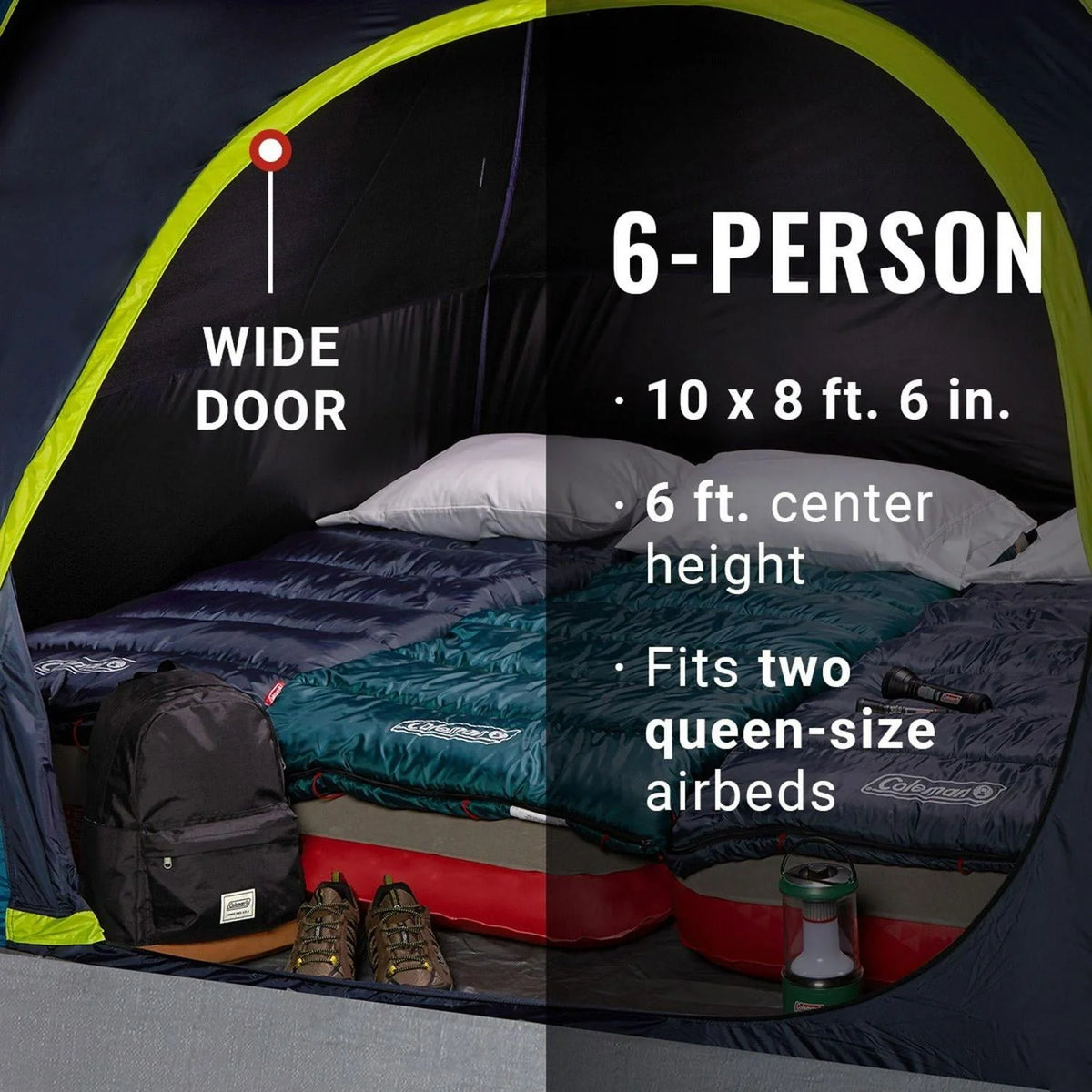 Dark Room Skydome 6-Person Tent Q46450