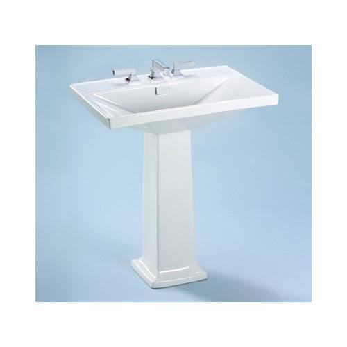 Sedona Beige Pedestal Lavatory R414