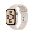 Starlight Aluminum Case Apple Watch SE GPS 44mm with Starlight Sport Band D330