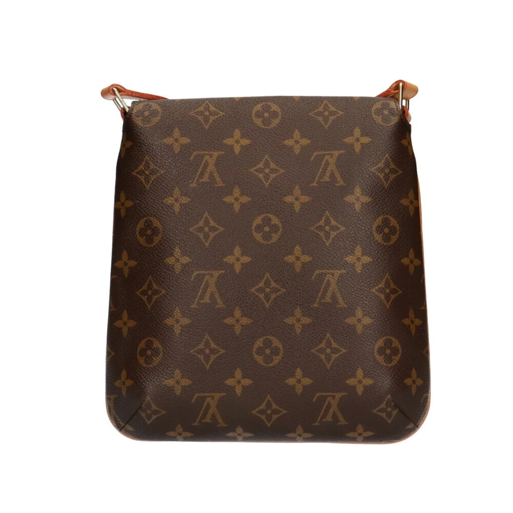 Brown Canvas Shoulder Bag R6048
