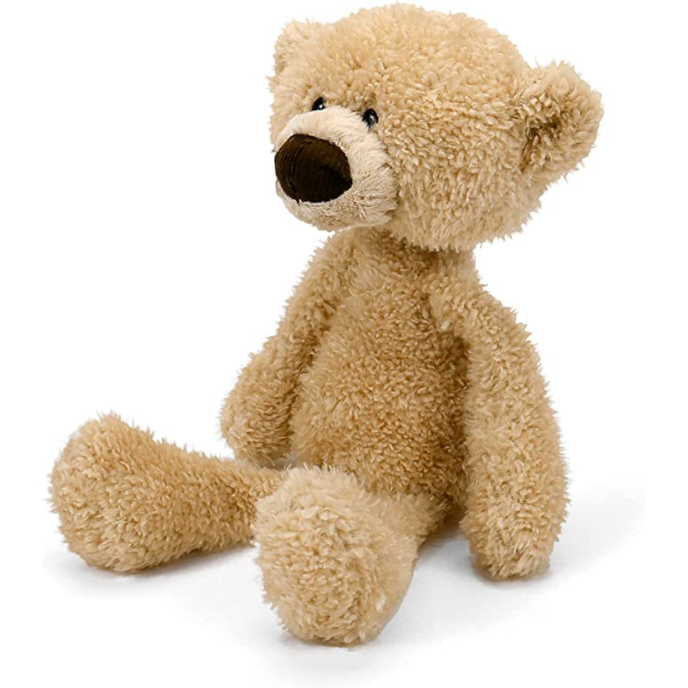 Beige Stuffed Animal Plush Teddy Bear W83361