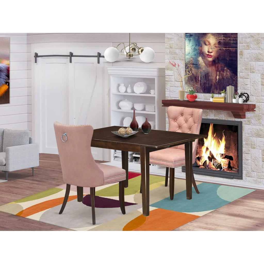 3 Piece Dining Set with Butterfly Leaf C528