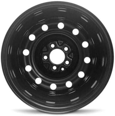16 inch 5 Lug Black Steel Wheel D53345