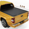 Soft Quad Fold Truck Bed Tonneau Cover for 6.5ft Bed J4403