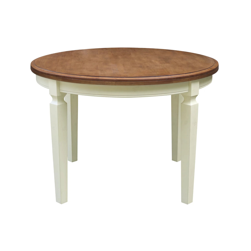 44 in Round Solid Wood Dining Table U363693