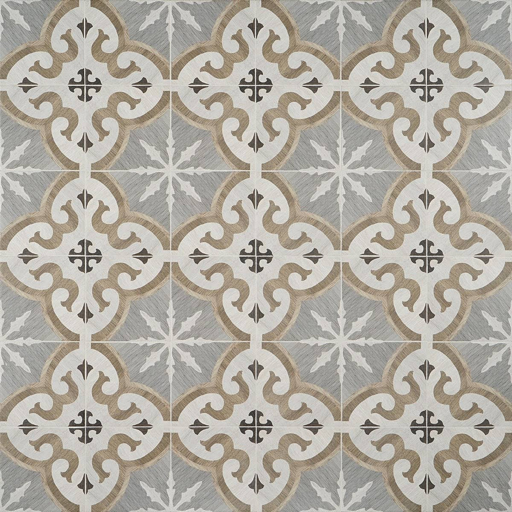 8 in. x 8 in. Matte Porcelain Floor and Wall Tile F8114