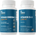 Vegan Omega 3 Algae Oil and Vitamin D3 5000 IU K3146