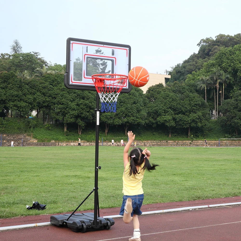 Basketball Hoop Portable 5'-7' Adjustable Height Outdoor V1360