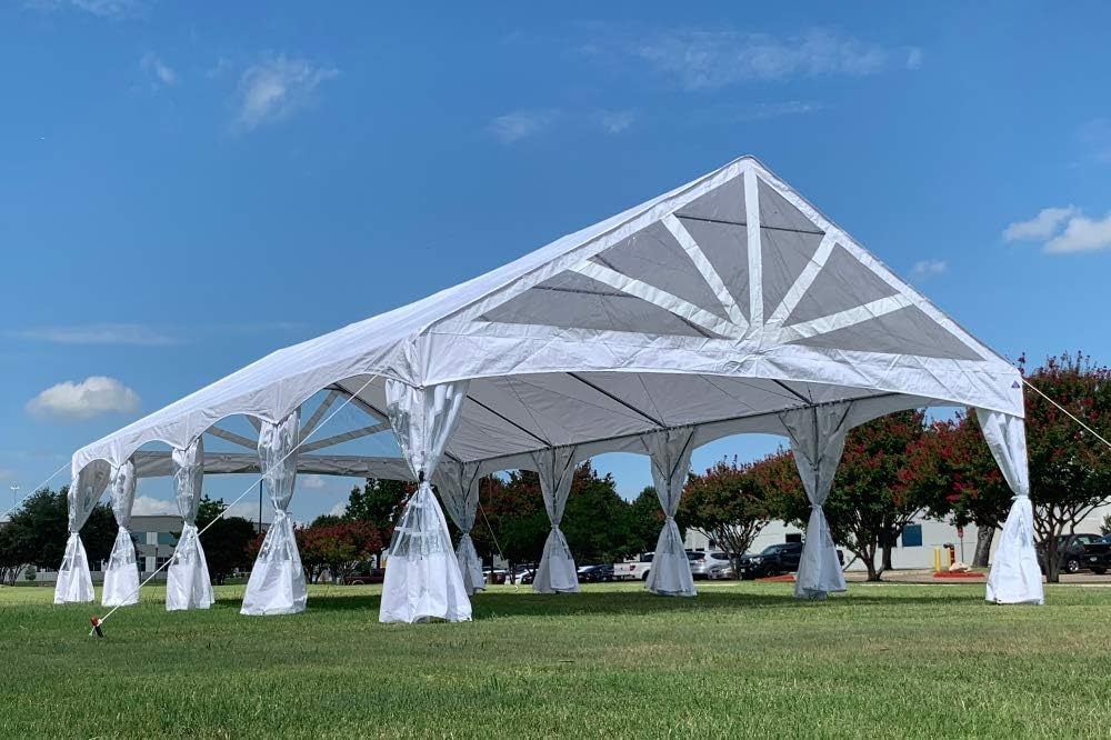 40'x20' PE Marquee Tent Gazebo with Storage Bags Z84910
